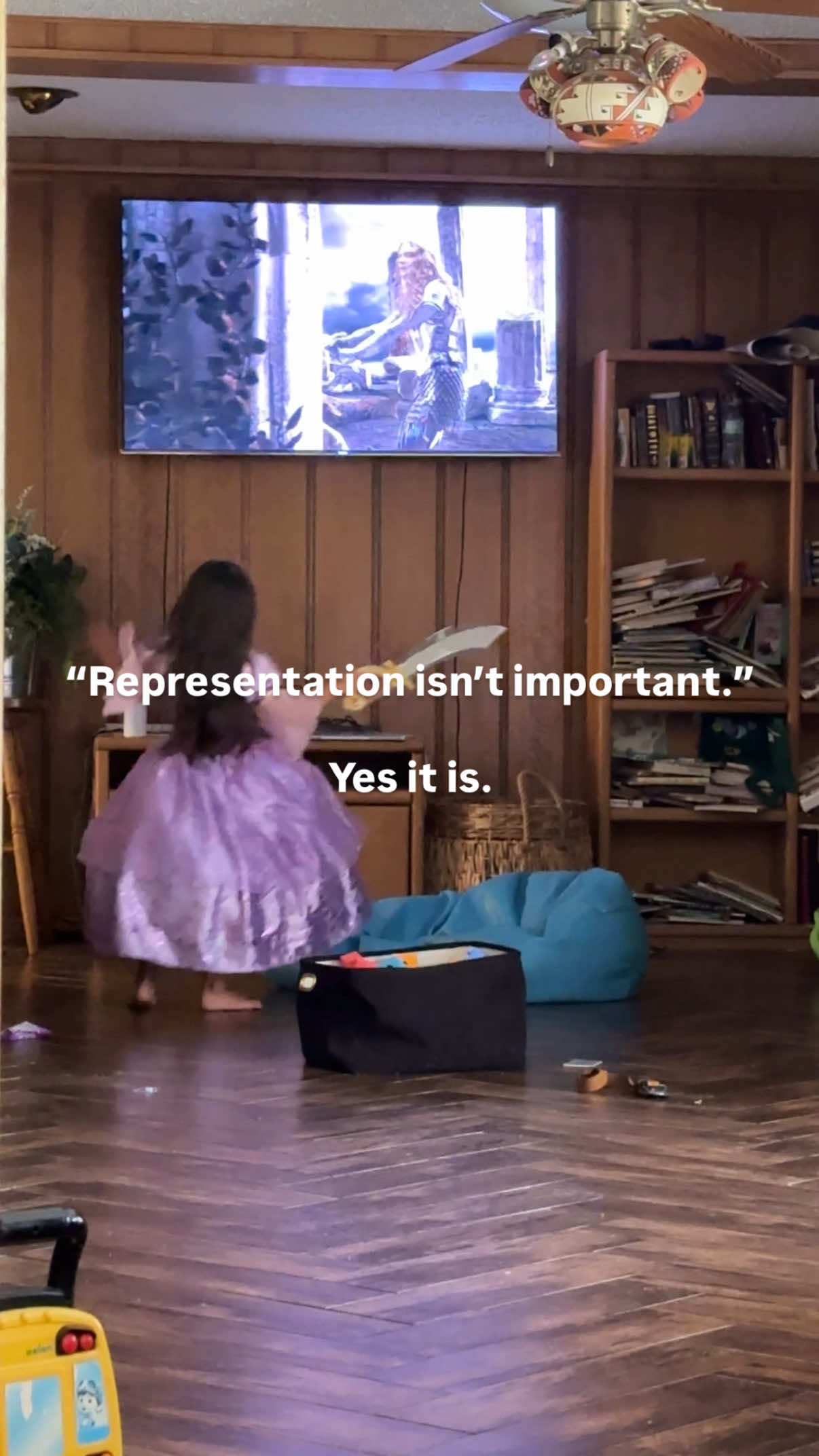 Raising girls to slay their own dragons b/c other women do it all the time >>>>  #disney #childhood #womenempowerment #strongwomen #fantasy #BookTok #fmc this is my little sister :-) 