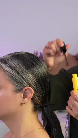 ASMR White Hair Low Updo Hairstyle | Hair Parting, Brushing, Smooth Finish & Soft-Spoken Styling #hairstyle #silverhair #whitehair #brushing #hairdo #softspoken #asmrrealperson #asmrrelax #ivybasmr #silversisters #relaxtok #asmrtok #hairtok