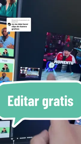 Respuesta a @Robertttt editar videos de forma gratuita y sencilla para tus redes #streamer #streamtips #stream #smallstreamersupport #nexusclips 