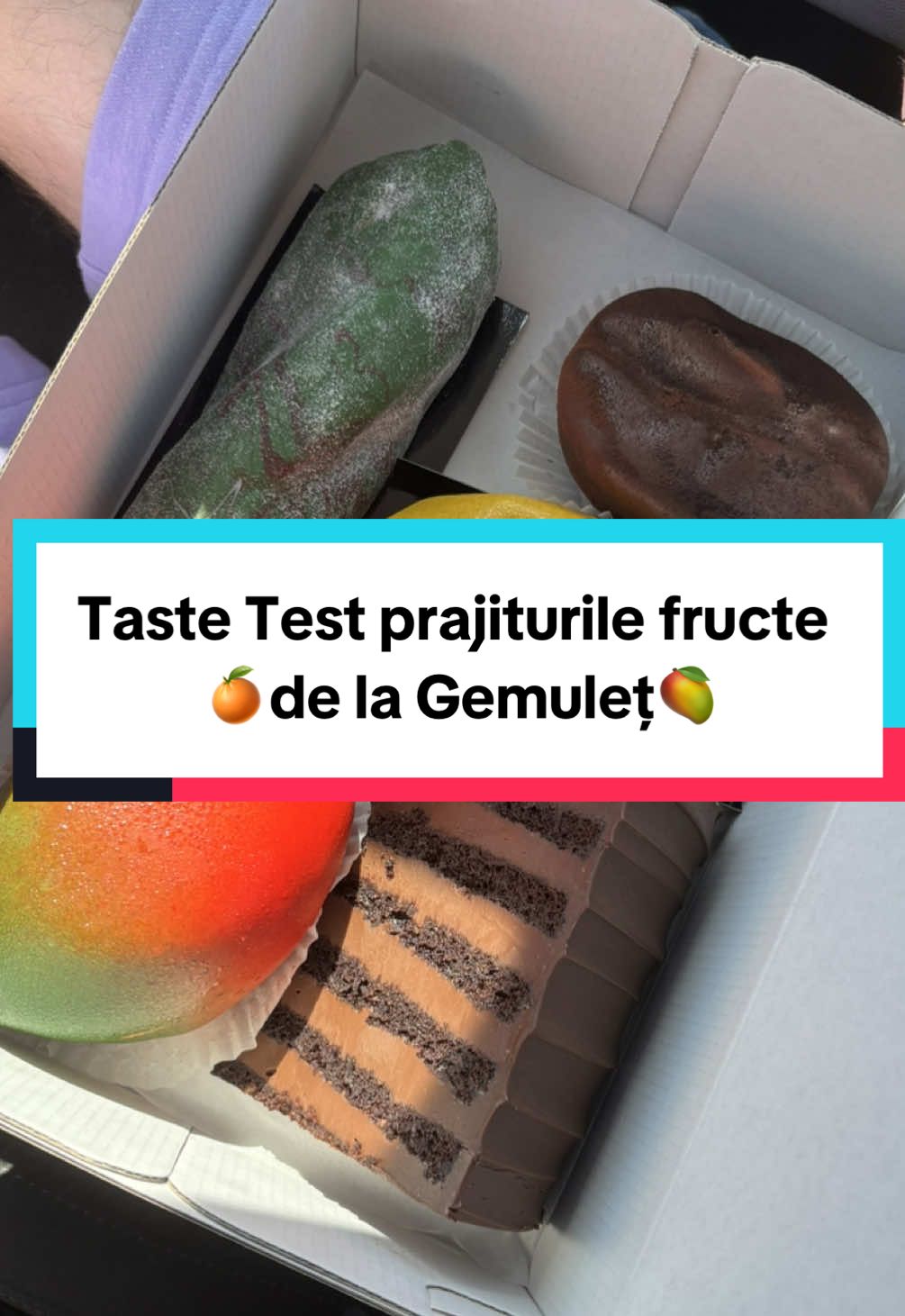În ciuda părerilor care mai sunt pe internet, nouă chiar ne-au plăcut mult!!  Clar nu e de mâncat toată odată cutia asta, în niciun caz, e și destul de grea, 5 prăjituri cântăreau 1,6kg, dar tot ce va pot spune e ca se simte calitatea ingredientelor folosite și munca din spatele lor!!! Felicitări, @Elian Mita !!!👏👏💖✨✨ #fy #fyp #FoodTok #lagemulet 