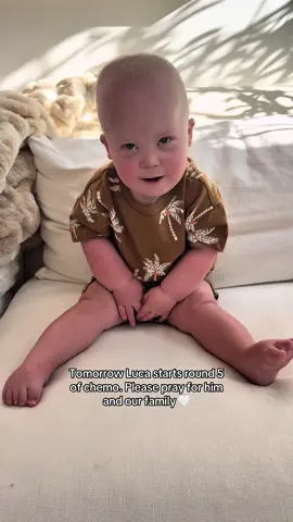 Headed into round five of six. I’m feeling very ready to just get this done and exhausted by the idea that we have still have a couple of months left. Regardless I’m so proud of Luca, how hard he’s fighting, how far he has come, and how well he has handled everything. Lukie, you set the bar high on resilience and joy in the midst of it all. Love you so much 🤍 God is good. #downsyndrome #adoption #leukemia #trisomy21 #foryoupage #fyp 