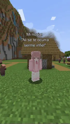 Soy muy infiel no? 😎 #kevr #Minecraft #minecraftmemes #fyp #parejas 
