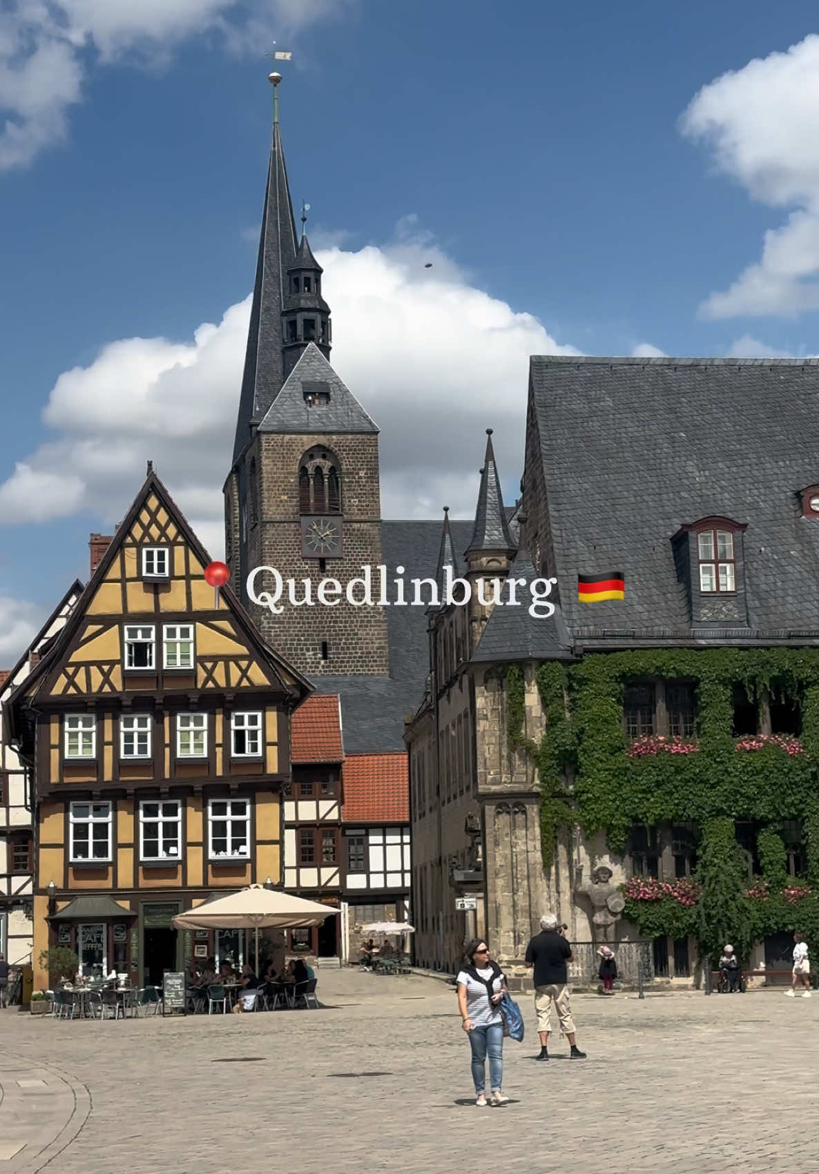 📍Quedlinburg – Märchenstadt in Deutschland! ✨🏰 #Quedlinburg #Deutschland #Reise #Märchenstadt #HiddenGems #TravelGermany #Bahnhof