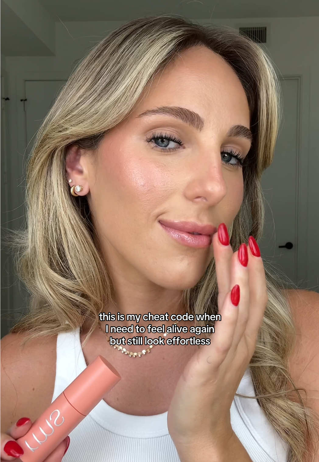 Effortless is the vibe so I knew Crystal Slipper was the only option. #rms #rmsbeauty #cleanbeauty 