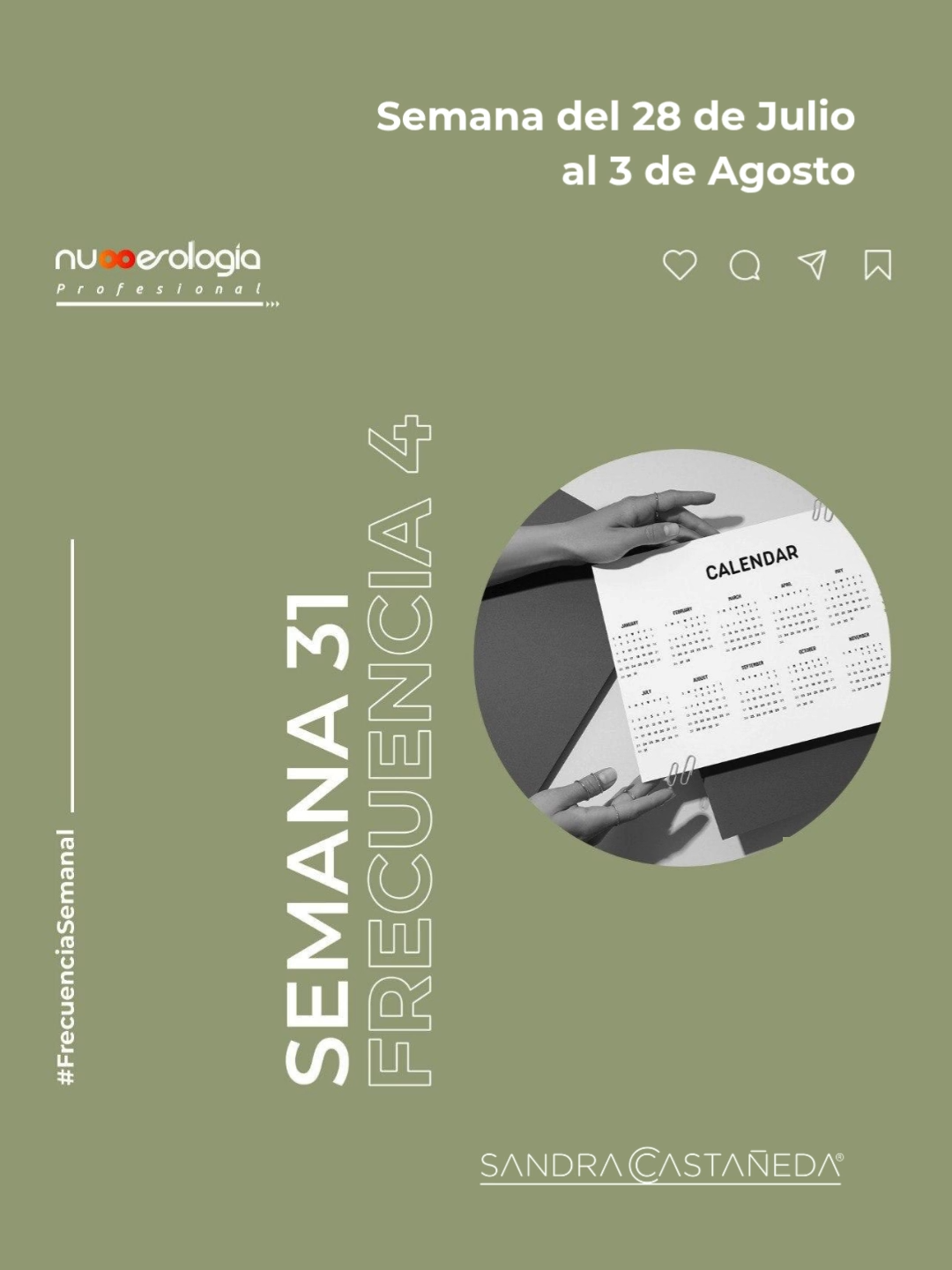 Semana 31, frecuencia 4: del silencio fértil al corazón que se abre. Luna creciente + Mercurio retrógrado: ideal para replantear. Orden sin rigidez, sanar corazas, avanzar con enfoque y soltar el control en el amor. Construye desde el alma. ✨ #numerologiaprofesional #commentsemanal #frecuenciadelasemana #SanCastañedaNumerologa #SanCastañeda #SandraCastañeda #numerologia #numerology