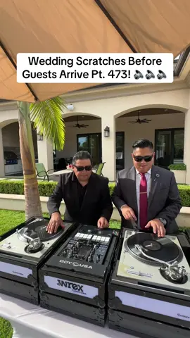 Wedding Scratches Before Guests Arrive Pt. 473 🔉🎧 Warming up the decks while the venue gets setup @Dj Motion  🎧 For booking DJ Wrex: synergyeventsco.com #DJLife #ScratchDJ #WeddingSetup #BehindTheBooth #SoundCheck #BeforeTheParty #Turntablism #VinylVibes #POV #LosAngelesDJ #EventVibes