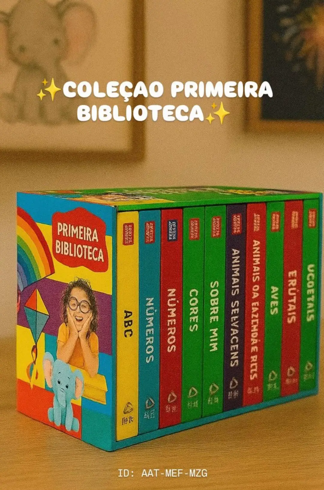 A Coleção Primeira Biblioteca – Volume 01 vem com 10 livrinhos educativos e coloridos perfeitos pra estimular o desenvolvimento do seu bebê! Ilustrações fofas, páginas resistentes e aprendizado com diversão! Tudo isso por R$59,90 🧠💗 🛒 Link nos comentários! #AchadinhosDaShopee #LivrosInfantis #PrimeiraBiblioteca #LeituraDesdeCedo #BebêInteligente #DesenvolvimentoInfantil #DicasDeMãe #MãeDePrimeiraViagem #ShopeeAchados #VitrineTikTok #EnxovalDeBebê #EducaçãoComAmor #GravidezComEstilo #MaternidadeReal #ShopeeMaternidade
