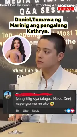 Daniel NAPARELAPSE ng Marinig si Kathryn 🫢 #DanielPadilla #KathrynBernardo #relapse #modernpinoynow #KathNiel