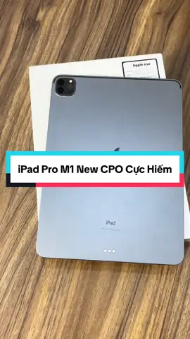 iPad Pro M1 New CPO Cực Hiếm #AppleStar #iPadProGiaRe #iPad #iPadPro #iPadProM1   