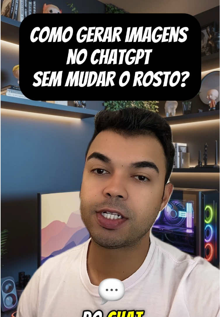 ⚠️ Descobri um truque dentro do ChatGPT que melhora MUITO as características da sua imagem com IA 🤯 Sabe quando o rosto sai todo diferente? Então… com esse passo a passo dá pra manter suas feições reais sem precisar de app ou edição! 👀✨ É só um comando simples, mas que muda tudo! Quer o passo a passo por escrito? Comenta “eu quero” que eu te envio direto no inbox! 💬📩 #chatgpt #chatgpt #ia #chatgpt4 