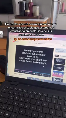 Apostar con alumno sale bien jajajajaja  #pronunciation #pronunciationpractice #