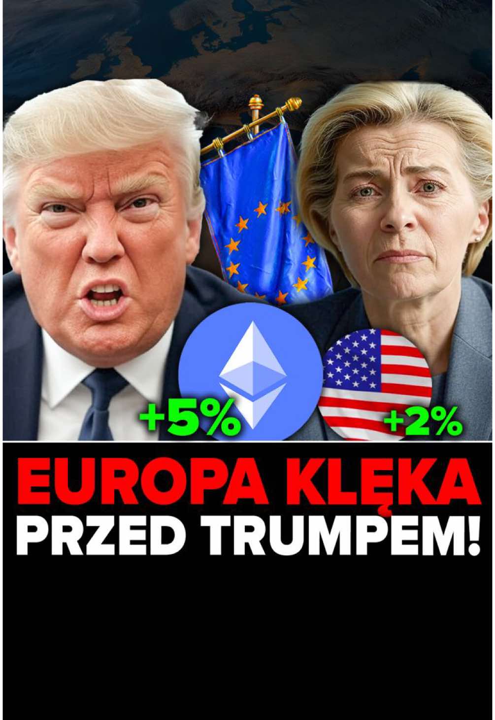 🚨EUROPA PRZEGRYWA... (Trump, EU, ETH, BNB, Problemy Początkujących)