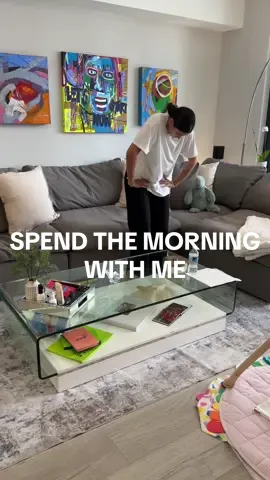 We love a productive morning!💃🏽✨ #dayinmylife #morningvlog #firsttimemom #momtok #cleanwithme #resetroutine #fyp #Lifestyle #grwm #satisfying #mommotivation #productivity #momstiktok 