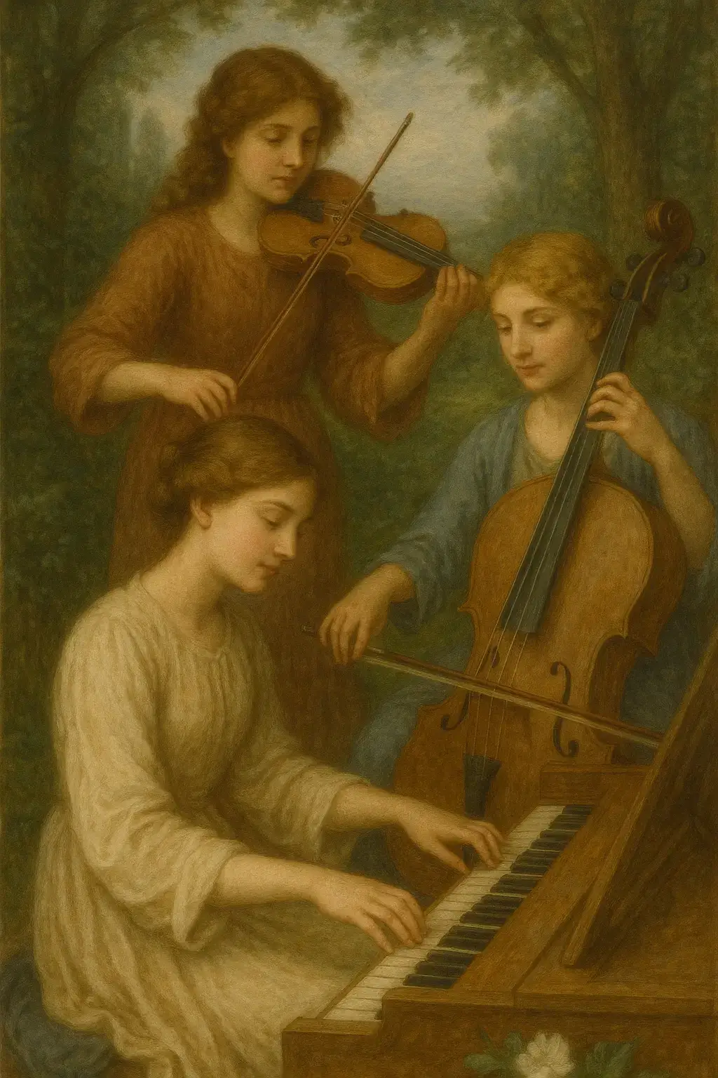 The piece “Canon in D” by Johann Pachelbel is one of the most iconic works of the Baroque period, and surprisingly, one of the latest to be recognized. Composed around 1680, it was virtually forgotten until the early 20th century when rediscovered in a manuscript at the State Library of Berlin. Its popularity surged in the 1970s, particularly in weddings, soundtracks, and ceremonial events. Despite its seemingly simple nature, the Canon is an ingenious construction of counterpoint and harmonic variation. Musically speaking, the Canon is built over a basso ostinato — a repeating eight-chord progression: D - A - Bm - F#m - G - D - G - A. Over this foundation, the three violin parts enter in strict canon, meaning they perform the same melody in staggered entries, creating a delicate and mathematically precise polyphonic texture. The time signature is 4/4, and the rhythmic regularity enhances the sense of stability and flow — a quality that made this harmonic progression extremely influential in modern pop music (used by artists like Green Day, Oasis, and Maroon 5). A fascinating fact is that, although Pachelbel was one of the most respected composers and organists in southern Germany, this piece was not well known during his lifetime. He had close ties with the Bach family — even teaching Johann Christoph Bach, the elder brother of Johann Sebastian. The canon form used by Pachelbel demonstrates the Baroque mastery of imitative techniques, paired with a lyrical touch that allowed this work to transcend centuries. The second part, the Gigue, is rarely performed today, although it's a lively Baroque dance in compound time (6/8), offering a dynamic contrast to the serenity of the Canon. #classicalmusic #baroque #fyp #pachelbel 
