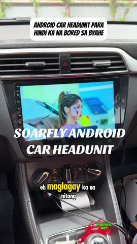 Android Head unit with Car play para hindi ka mabagot sa traffic 😁  #traffic #car #android #headunit #carplay #caraccessories #carcare #bored 