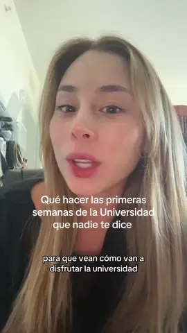 Qué hacer las primeras semanas de la  Universidad que nadie te dice 🙋🏼‍♀️🙋🏼‍♀️ #universidad #universitario #primiparo #estudiante #nuevos #uni #u #fyp #estudiar #semestre #clases #tips #coconoteapp #eafit #udem #upb #udea #unal #ces