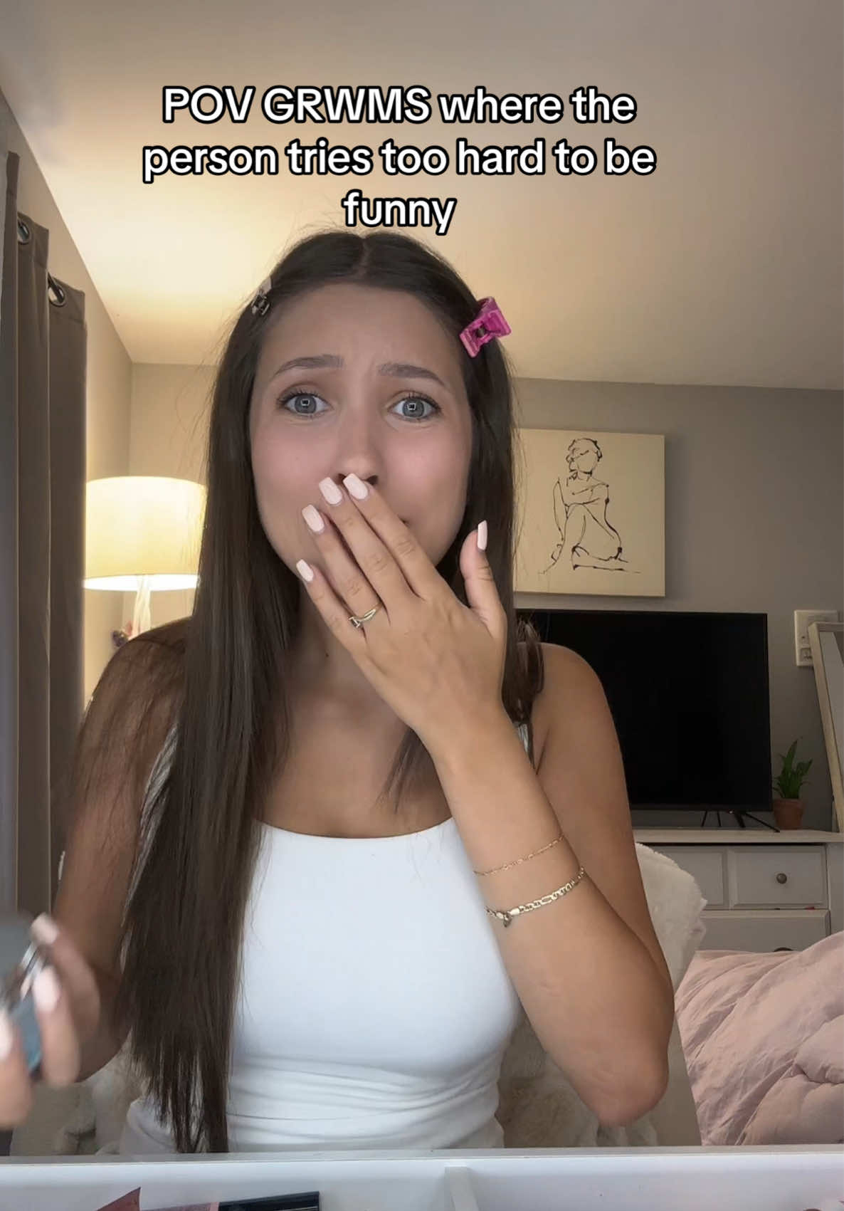 #grwm #relatable #funny #pickme #makeup 