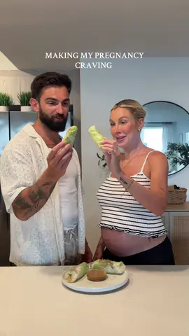 I think we shocked ourselves with our culinary skills (don’t underestimate how sticky and hard it is to roll those 😂) #Vlog #pregnantlife #pregnant #pregnanttiktok #pregnancy #dinner #DinnerIdeas 