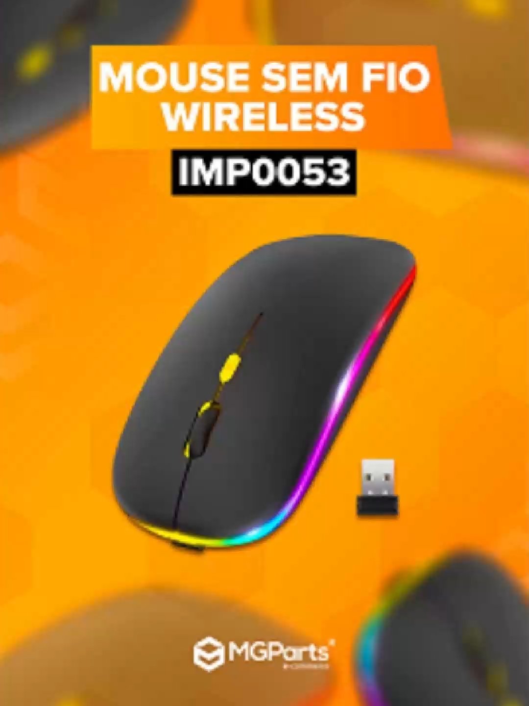 Mouse Bluetooth Recarregável Sem Fio Led Rgb Silencioso Ergonômico Wireless 2,4 Ghz Portátil PC Mac Notebook Celular Ideal para quem busca um mouse moderno, silencioso e funcional, este modelo combina conectividade sem fio, design ergonômico e iluminação RGB para oferecer praticidade no trabalho, estudos ou entretenimento. Recursos que se destacam: ✔Conexão dupla – Bluetooth e Wireless 2.4GHz (receptor USB incluso) ✔ Recarregável via USB – bateria interna de longa duração ✔ Iluminação LED RGB – design moderno com luz suave e colorida ✔ Clique silencioso – ideal para ambientes compartilhados ✔ Design ergonômico e portátil – conforto e praticidade no transporte Especificações Técnicas: Conectividade: Bluetooth + Wireless 2.4GHz Alimentação: Bateria interna recarregável (cabo incluso) Iluminação: LED RGB com efeito multicolorido Botões: 3 (esquerdo, direito, scroll/click) Compatibilidade: Windows, macOS, Android, iPadOS, Linux Distância de alcance: Até 10 metros Dimensões: Aproximadamente 11 x 6 x 2,5 cm #mousegamer #gamer #pubg #freefire #fyp #foryou #pc #façavocemesmo #mousepad