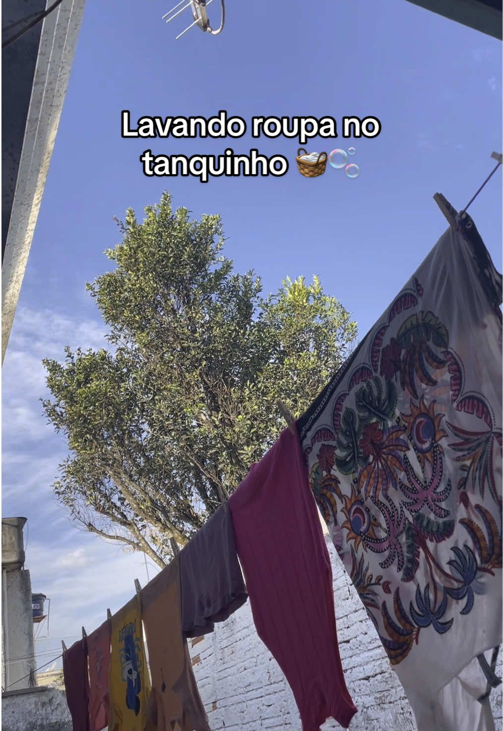 Lavando roupas no tanquinho 🧺🫧 Hoje foi dia de lavar roupa colorida ☺️ #lavandoroupanotanquinho #lavandoroupas #limpandoacasa #rotinadecasa 