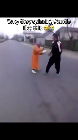 This video is fake it’s scripted no one was injured #spinning #aunti #oldladyspin #oldlady #meme #funny 