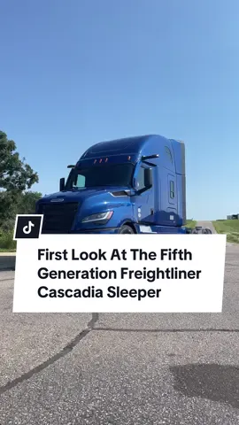 Get a first look at the all-new 2026 Fifth Generation Freightliner Cascadia 126 Sleeper. This rig just arrived on our lot and it’s ready to impress 🔥 #freightliner #freightlinercascadia #fifthgeneration #trucking #truckinglife #freightlinertruck #freightlinertrucks #truckdriver #fyp #truckingindustry 