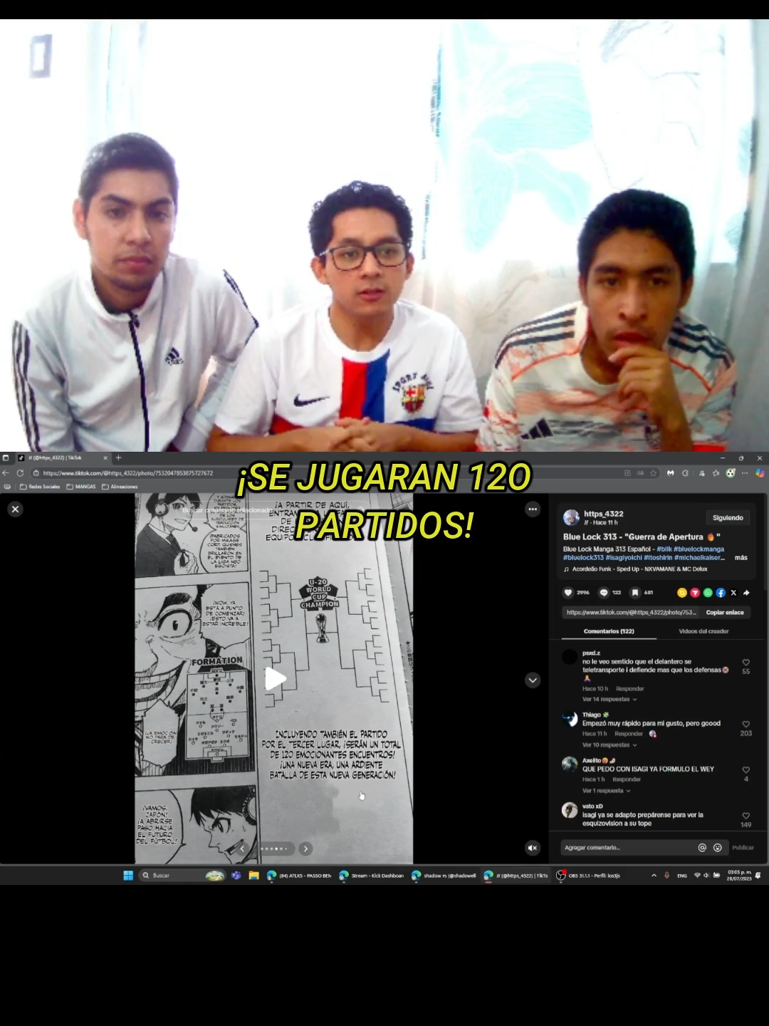 ¡Van a haber 120 Partidos en el mundial! || Blue Lock Cap. 313. @jhan_817 @junior_10_29 @jhandary_01 @https_4322 #fyp #paratii #bluelock #mangabluelock #spoilersbluelock #bluelock313 #reaccion #isagiyoichi #rinitoshi #mundialsub20 #bluelockanime #bluelockedit #los3js #analisisbluelock #japonvsnigeria