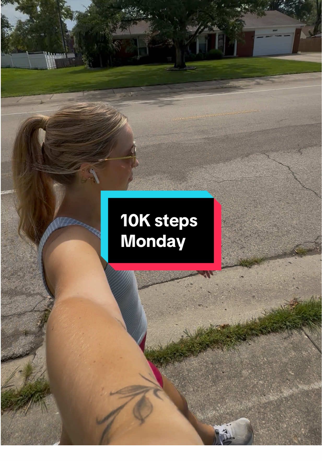 10k steps a day keeps the doctor away 🤪  #walkwithme #dailysteps #10ksteps #10kstepsaday #fitnessmotivation #trending #foryoupage #fyp #gymgirl 