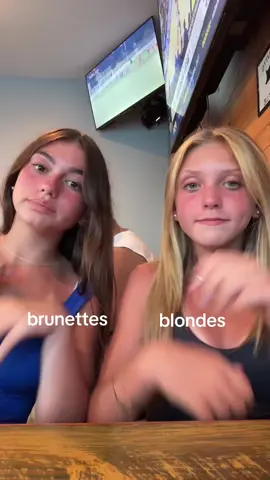 we love our brunettes 😊😊