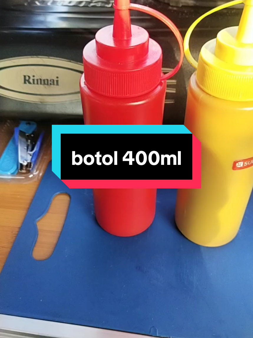 tempat saus 400ml👍🤗😍#bismillahfyp #fyp #fypシ #fypage #bestvideo #tiktokaffiliate #botolplastik #botolplastikmurah #botolsaus #botolkecap #botolmayonaise #tempatsaus #tempatmayonaise #tempatkecap #botolantitumpah #400ml 