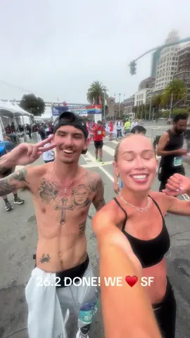 SF MARATHON! #2 in the books! 🏃🏼‍♀️🏃🏼‍♀️🙂‍↕️ #sfmarathon2025 #sanfrancisco #Running 