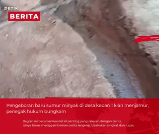 Musi Banyuasin, Detikberita25 -- Pengeboran ilegal di desa keban 1 kecamatan sanga desa kian menjamur.maraknya pengeboran sumur minyak ilegal baru di keban 1 kecamatan sanga desa diduga melanggar aturan yang berlaku dalam permen esdm nomor 14 tahun 2025. Situasi ilegal drilling baru yang marak beraktifitas di desa keban 1 sanga desa seperti dilakukan pembiaran termasuk penegak hukum polsek sanga desa. Kapolda sumsel diharapkan segera mencopot kanit reskrim polsek sanga desa yang diduga kongkalikong dan main mata dengan mafia minyak ilegal. #poldasumsel #polripresisi #polresmuba 