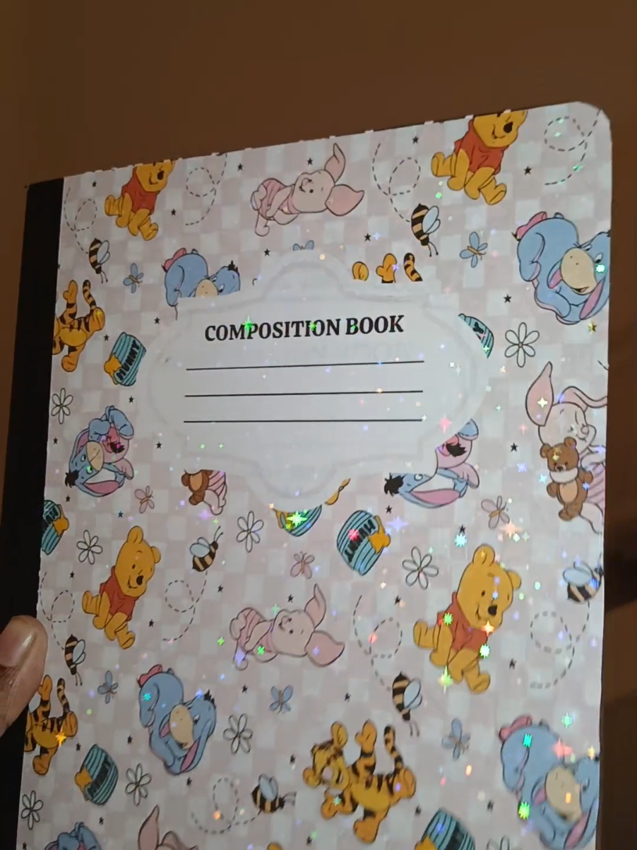 New Character Composition Book Out Now! Grab it for just $5 - packed with original characters design and concepts. DM me to preview more characters or to get your copy! #SmallBusiness #fyp #winnie #poohbear 