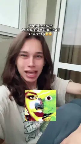 человека с попугая