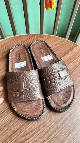 Dép da nam . Dép da cá sấu . Bảo hành 6 tháng k bông trống k nổ da #dép #depnam #depdanam #halita #depda #dephalita 