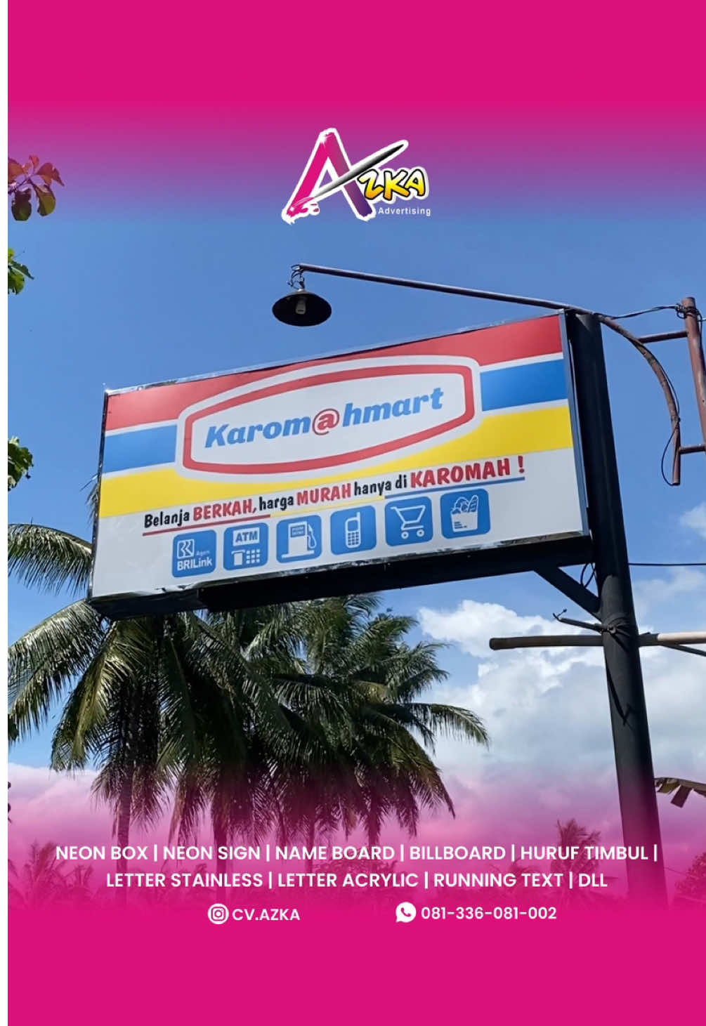 Dari Nol Sampai Terpasang! Dibalik tampilan Neon Box  yang kokoh dan elegan, ada proses detail yang membutuhkan ketelitian tinggi! Dari pemotongan bahan, pemasangan LED super terang, hingga pemasangan stiker berkualitas—semuanya dilakukan dengan presisi agar hasilnya maksimal. Hasilnya gimana? Pastinya Neon Box kami mencolok siang & malam, siap menarik perhatian pelanggan 24/7! 🚀 Mau bikin neon box custom untuk bisnis kamu? Hubungi kami sekarang! 📩💡 #reklamebanyuwangi #advertisingbanyuwangi #NeonBoxBanyuwangi #ReklameBanyuwangi #SignageBanyuwangi #AdvertisingBanyuwangi #PapanNamaBanyuwangi #NeonSignBanyuwangi #AkrilikBanyuwangi #BrandingBanyuwangi #papannamabanyuwangi #neonsignbanyuwangi #bilboardbanyuwangi #huruftimbulbanyuwangi  #fyp #fypindo #foryoupage #videoviral #kontenbermanfaat