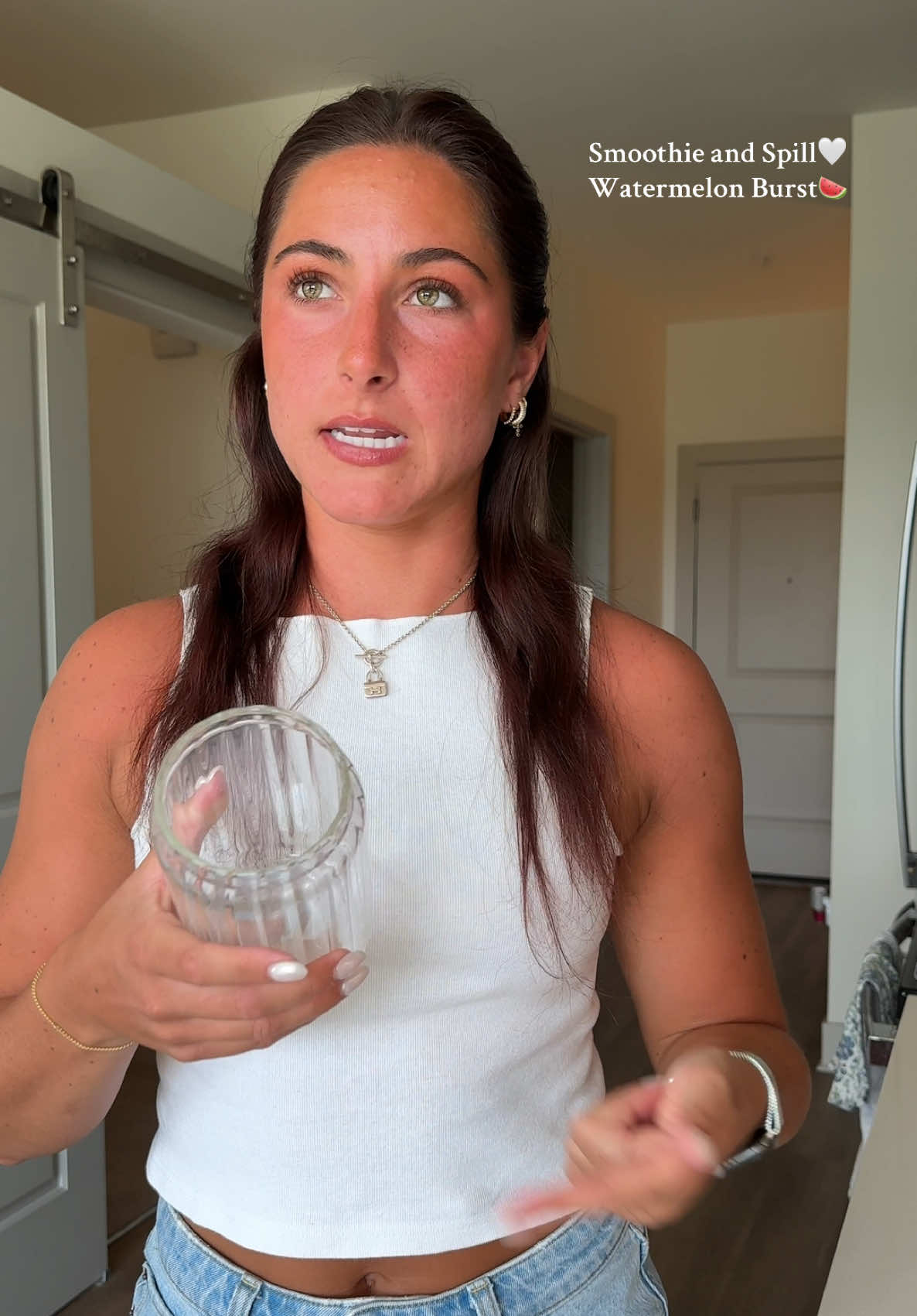 Smoothies (kinda) and Spill!! Hiii!!!!🤍🤍 Watermelon Burst🍉 @Clean Simple Eats code: MELANIEM #CSEpartner 