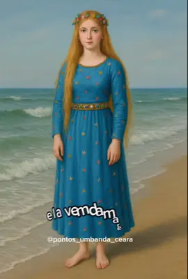 Joana Gunça! 🌊💙Salve a encantaria! #mar #viral #foryou #umbanda #foryoupage #encanto #magia 
