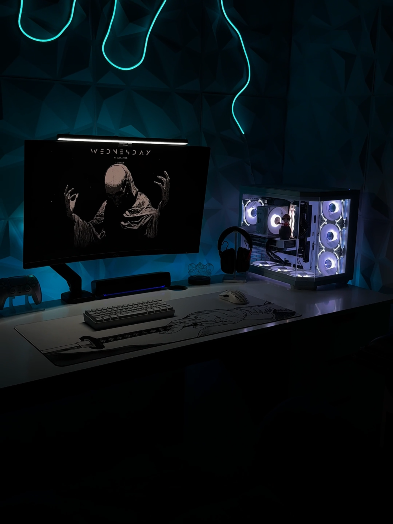 The first video I edited on the computer                                      #setup #fyp #pc#gaming#foryou