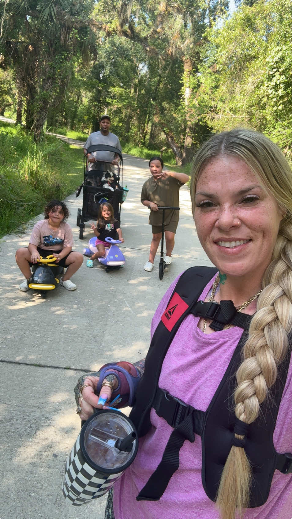 Come with us on a family walk ##familywalk##fyp##spotlight##mamacookie##nunezfamilyof4##nunezfamilyrealitytv