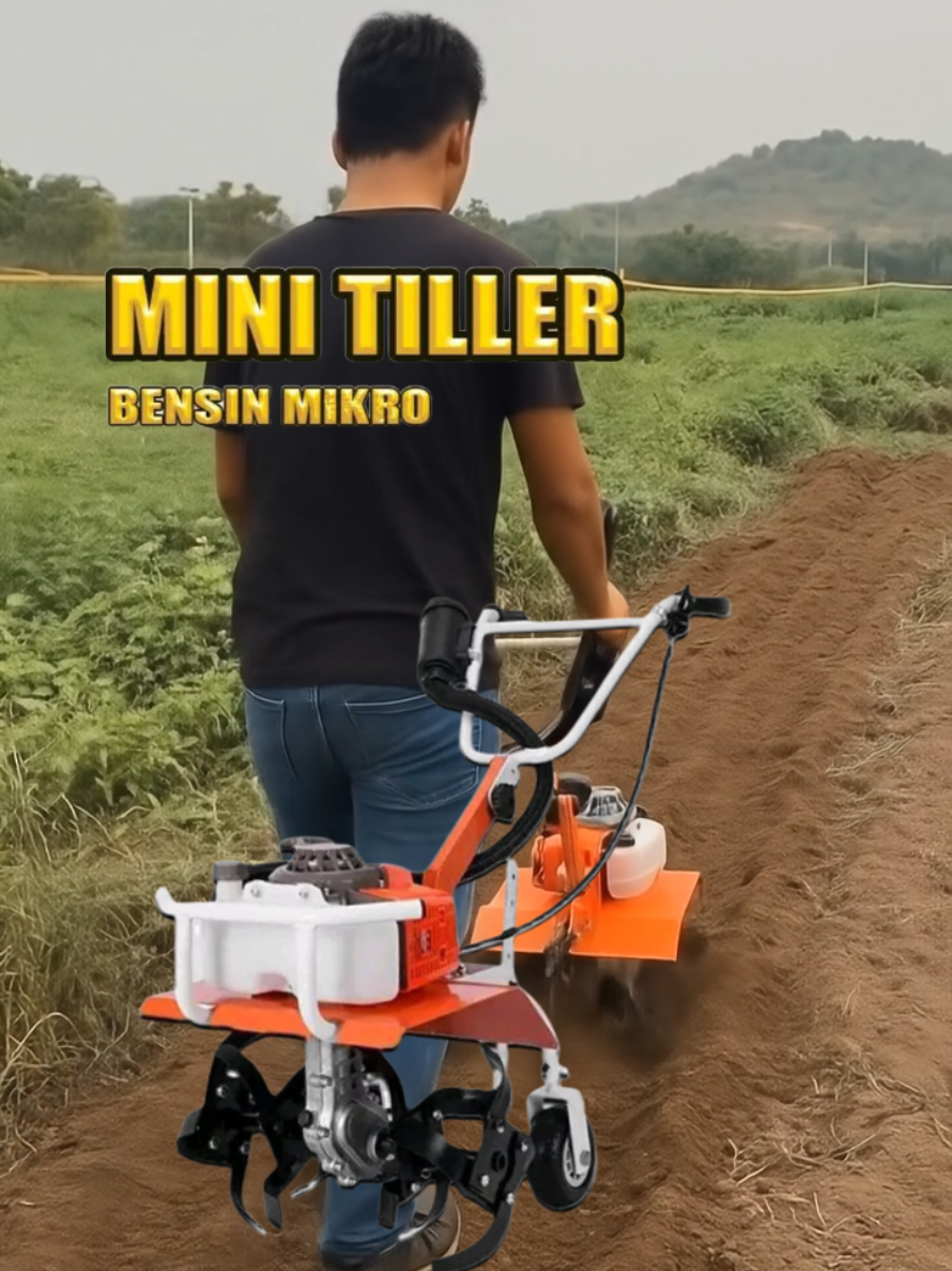 Mesin Bajak sawah kecil Reaim Mini Tiller Bensin Mikro #creatorsearchinsights #reaimminitillerbensinmikro #mesinbajaksawah #microtillers #mesintraktor #traktorsawah #petanimuda #fyppppppppppppppppppppppp 