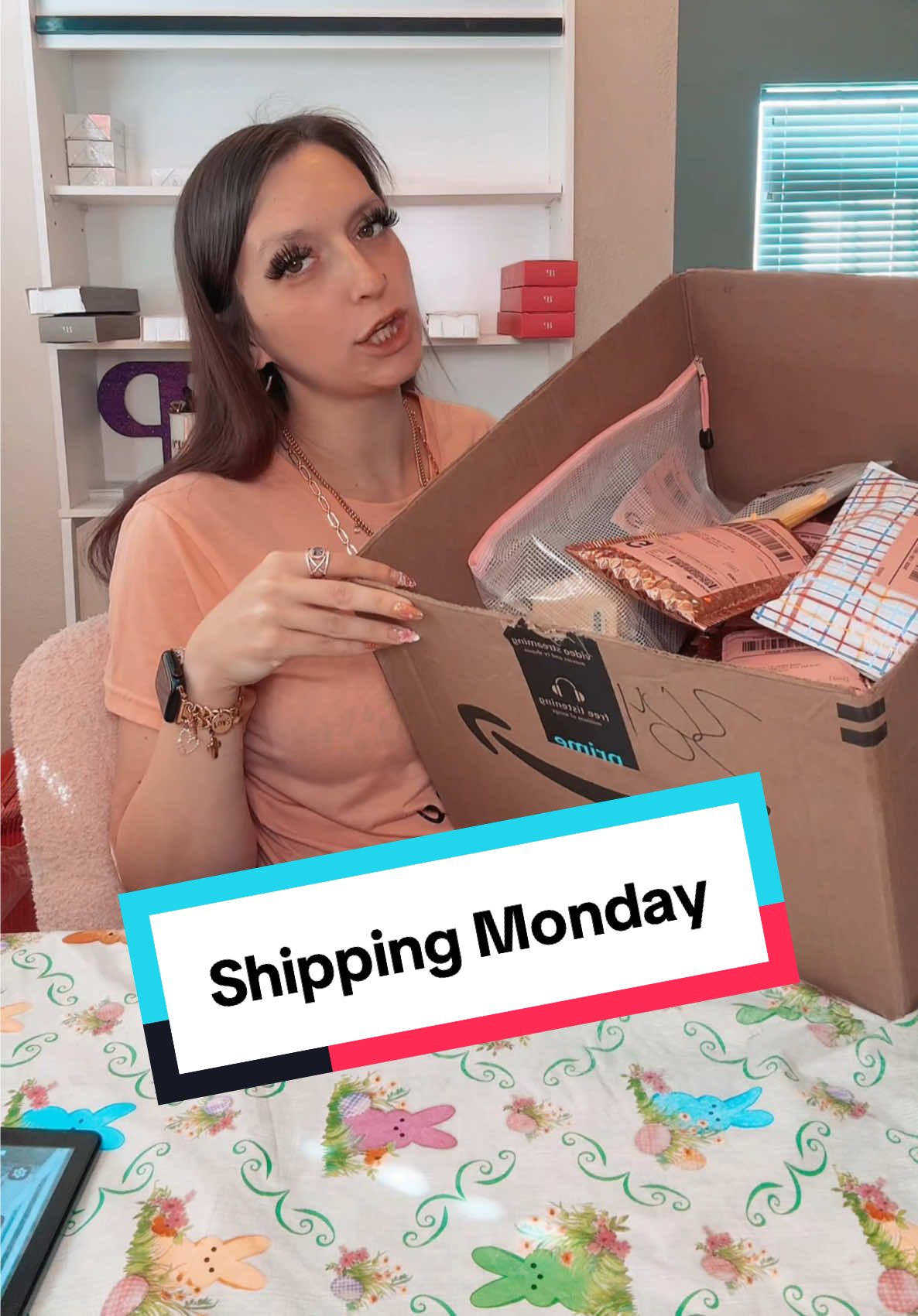 Monday shipping day📦 Thank you to everyone for all your support❤️❤️ #shippingorders #mondayvibes #walmart #bpjewelry #bombparty #smallbusinessowner #blessed #thankful #ordershipped #fypシ 