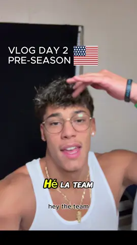 PRE-SEASON DAY 2 #njcaa #frenchie #soccertiktok #preseasontraining #unitedstates #Vlog #soccerplayer #americandream #frenchiesoftiktok