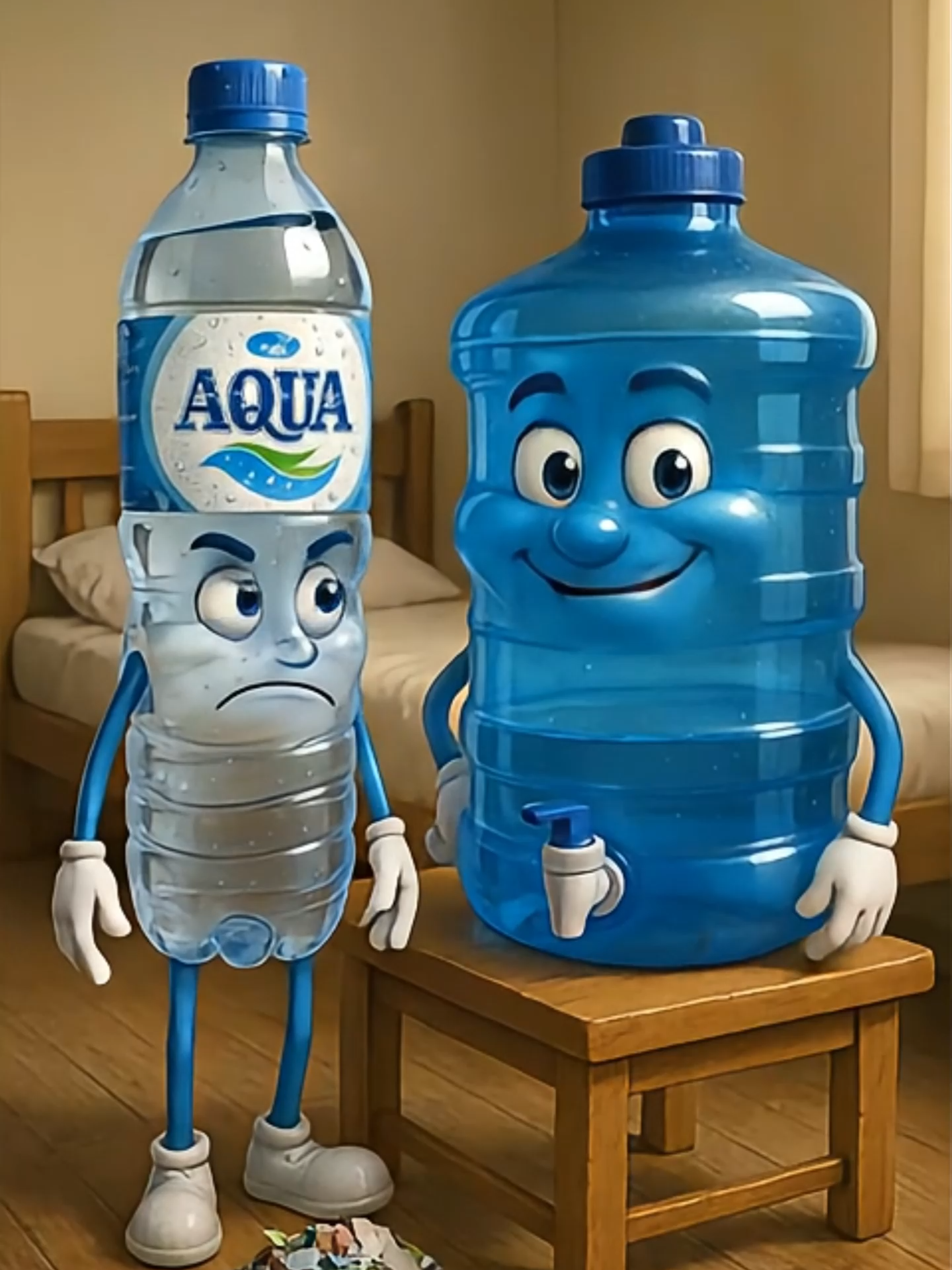 🔥 Galon vs Aqua: Perang hemat vs praktis di kamar kos! 🥤 Galon sombong bilang gua ramah lingkungan, tapi Aqua jawab gua bisa diajak jalan! 😂 Siapa juara buat lo? Drop like & komen fave mu! 👇 #AnakKos #TikTokIndonesia #FYP #GalonVsAqua #EcoFriendly #PraktisBanget #GenZKitchen #ViralDebate #MorningVibes #WaterWars