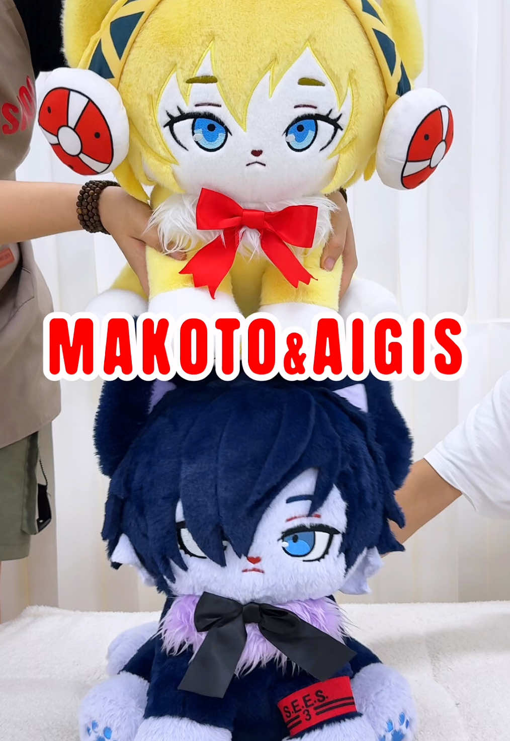 Lonely~lonely~  #makotoyuki #aigis #persona3 #plushshop #videogames 