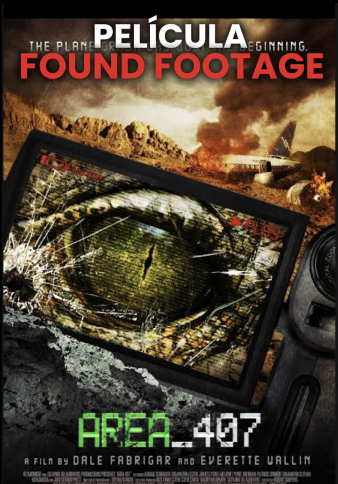 Joya escondida del found footage en YT 👹🤯💀 ÁREA 407 #peliculas #terror #pelis #recomendaciones #foundfootage #filme  #TikTokMeHizoVer 