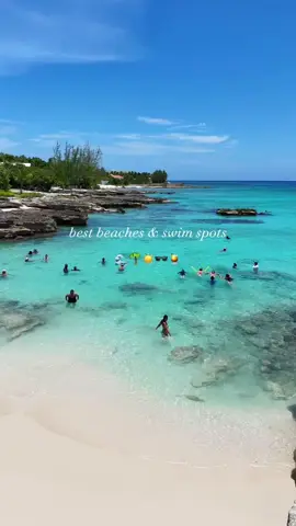 Best Beaches & Swim Spots in Grand Cayman Island! When I go on vacation I want to know every little spot! So as I’m searching up best places to swim in Grand Cayman all I keep seeing is seven mile beach… Except that means it’s seven miles and not all of those seven miles are created equal. So I set out to visit as many beaches as possible so you can find the best spots 🪨 Smith’s Barcadere/ Smith Cove 🌊 Governers Beach: On 7 mile it’s so clear you can see the ripples of the sand 🍹 Macabuca Beach Club: There’s a dive site here, but you can just swim. One of the best snorkeling we had and you might see an octopus. We ordered a drink and just relaxed in the water 🪦 Cemetery Beach: Right behind a cemetary, but one of my favorites. It just went out forever just as clear but deeper! ⛴️ Gamma Shipwreck: A little hard to get to and more secluded. There’s no beach or sand. Just put in maps and find the nearest public beach 🏝️ A little sandbar off the coast. You’ll have to get a boat or jet skis (we used ) Want our full list of things to do in Grand Cayman? Comment link for the itinerary So yes seven mile beach is amazing, but if you want the best spots, these are what I found! There are a lot of public beaches so you just pull up with your car (taxis are pretty pricey so you might want to rent a car for this trip if you plan on exploring). #grandcayman #caymanisland #caymanislands🌴 #caymans #cayman #caymanvibes #CaymanIslandsPartner #VisitCaymanIslands