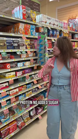 just because they say *insert ingredient here* free doesn’t make them automatically healthy 🫢🕵️ #healthysnacks #proteinbars #groceryshopping #snacks 