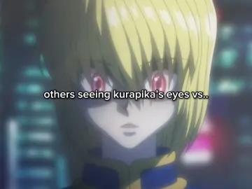 everyone: 😰😨 HIM: 😍 #hxh #hunterxhunter #hxhmemes #hxhedit #kurapika #hxhcosplay #chrollo 