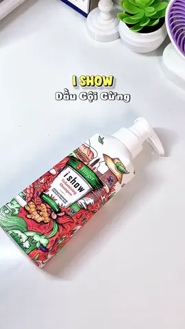 Dầu gội gừng ishow #review #unboxing #ishow #daugoigungishow #giamrungtoc #moctoc #chamsoctoc  #daugoigung #xuhuong 